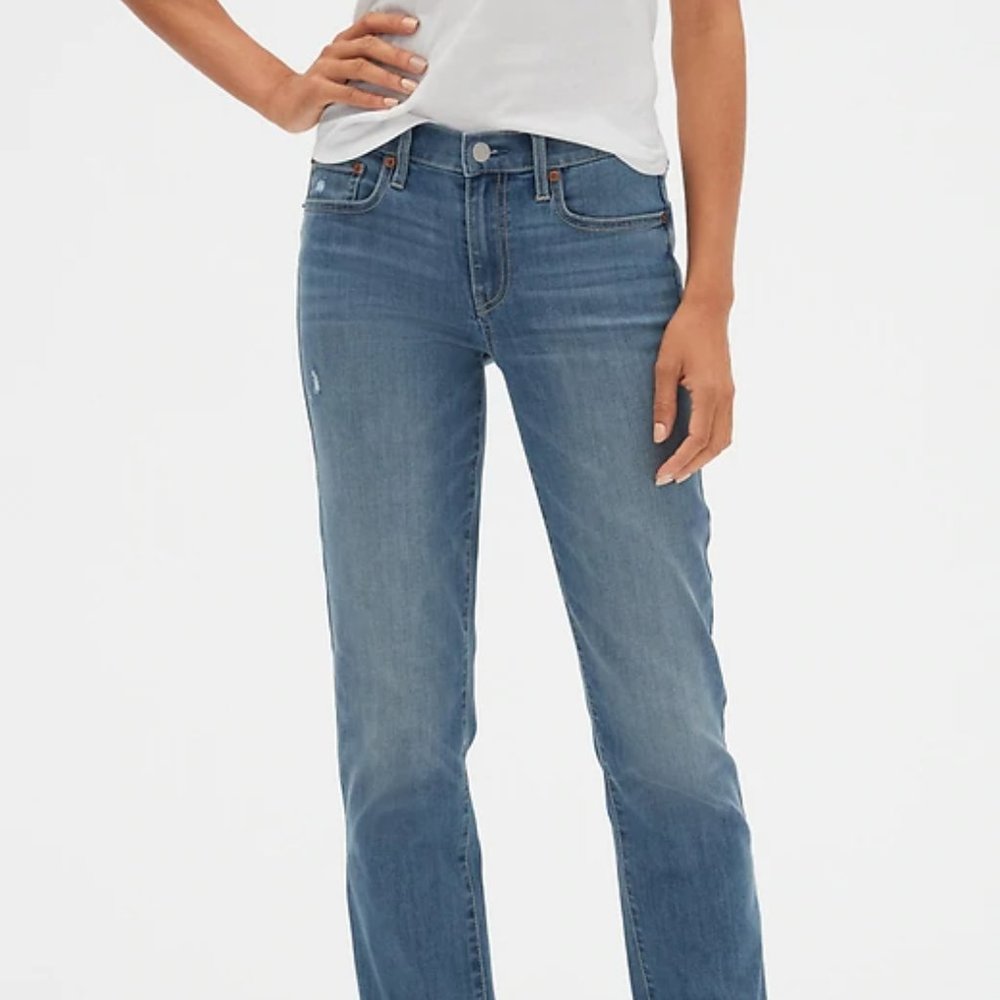GAP FACTORY CLASSIC STRAIGHT LEG JEANS